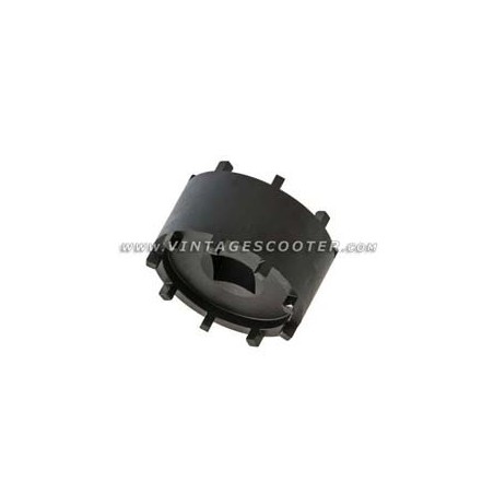 Extracteur de bague crenelee de roue arrière 8 et 9 dents